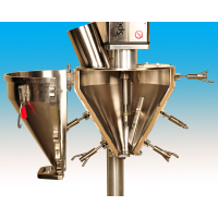 Spee-Dee: 20-gallon split hopper